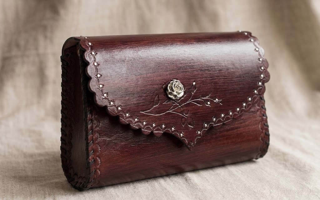 Torebka T9/XSZ8  Wiśniowy